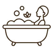 3. Soak 20 minutes to let minerals and botanica...