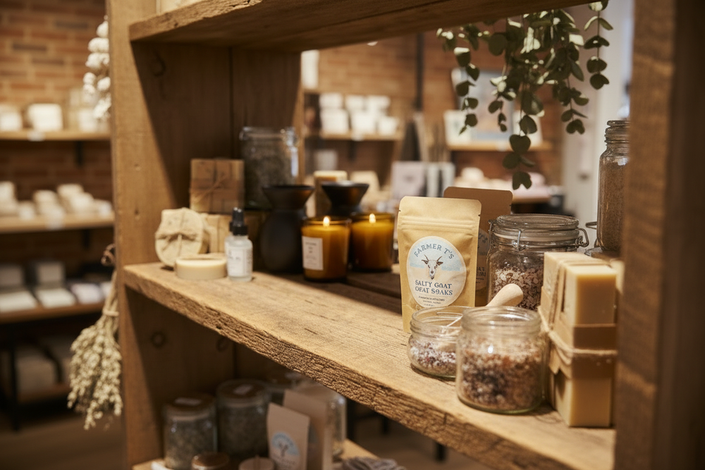 add Farmer T's Salty Goat Soaks