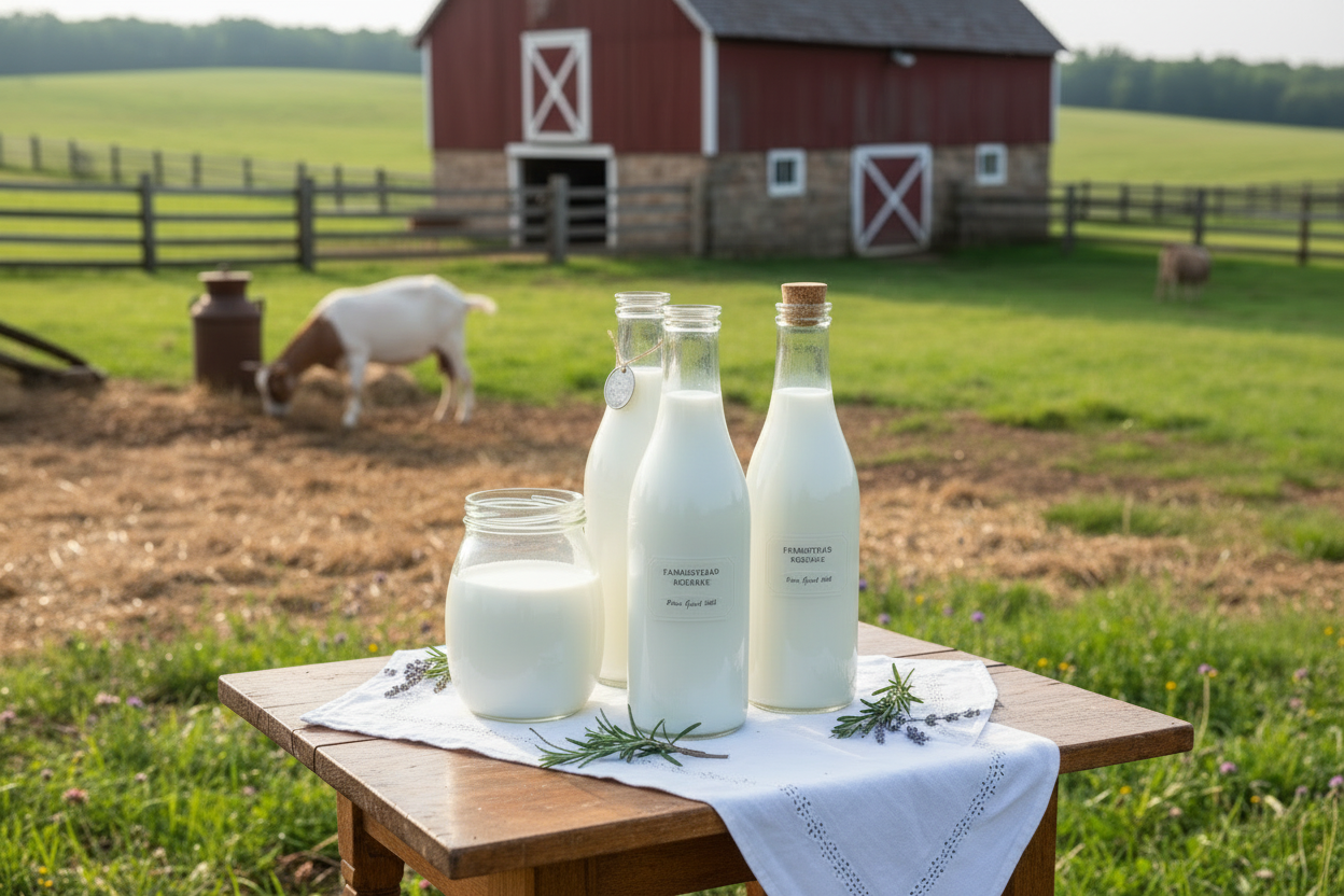 make this look super natural, less goats