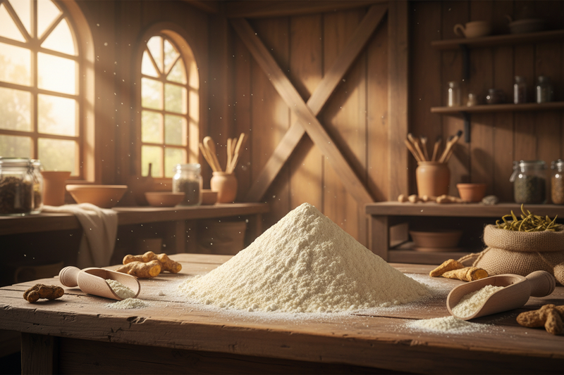 ok lets give it a natural background, like a cozy wooden barn factory 